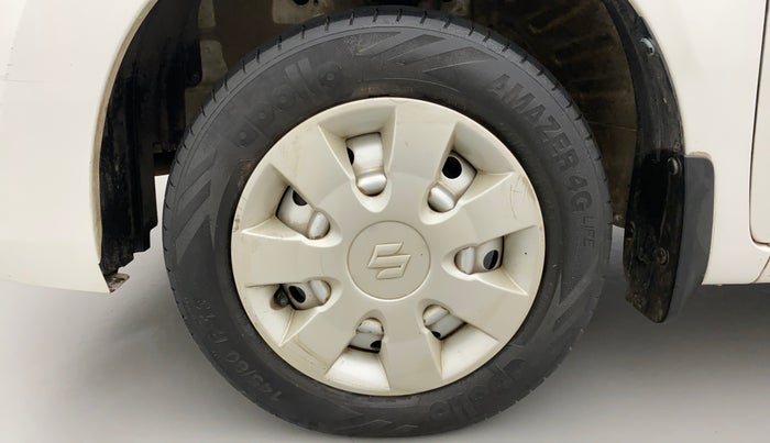 2015 Maruti Wagon R 1.0 LXI CNG AVANCE LIMITED EDITION, CNG, Manual, 1,06,102 km, Left Front Wheel
