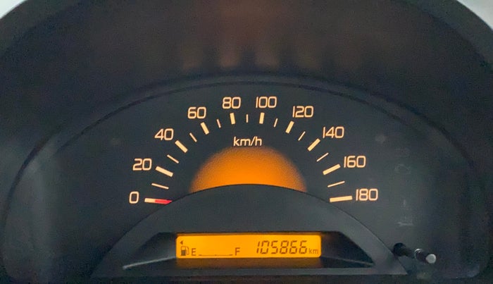 2015 Maruti Wagon R 1.0 LXI CNG AVANCE LIMITED EDITION, CNG, Manual, 1,06,102 km, Odometer Image
