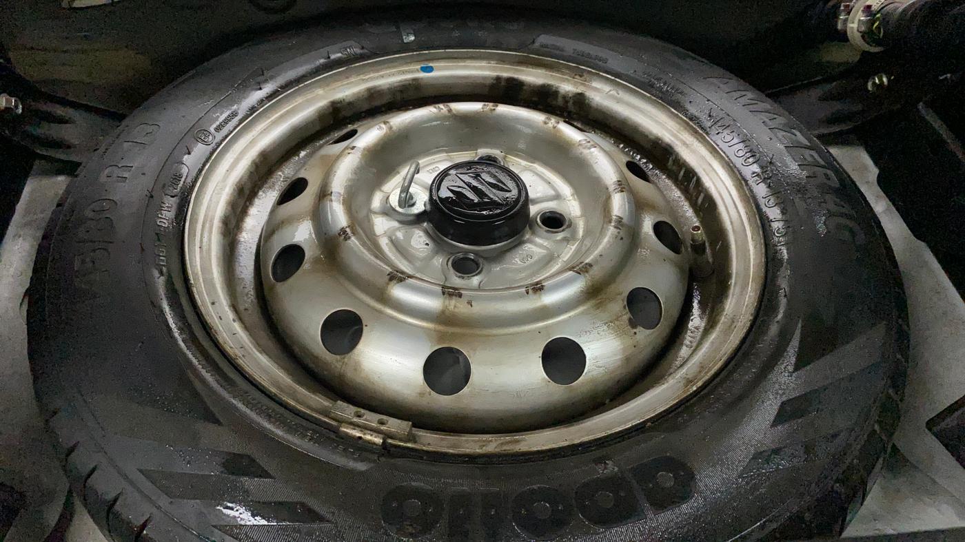 2015 Maruti Wagon R 1.0 LXI CNG AVANCE LIMITED EDITION, CNG, Manual, 1,06,102 km, Spare Tyre