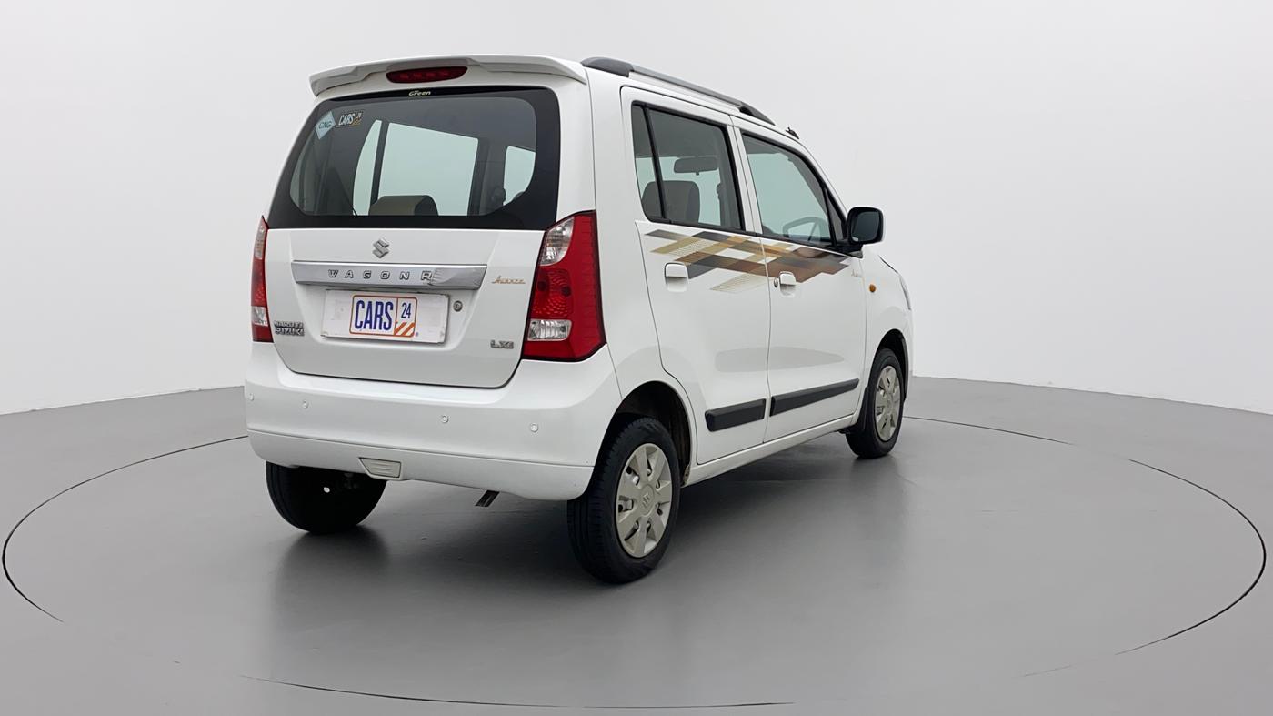 2015 Maruti Wagon R 1.0 LXI CNG AVANCE LIMITED EDITION, CNG, Manual, 1,06,102 km, Right Back Diagonal