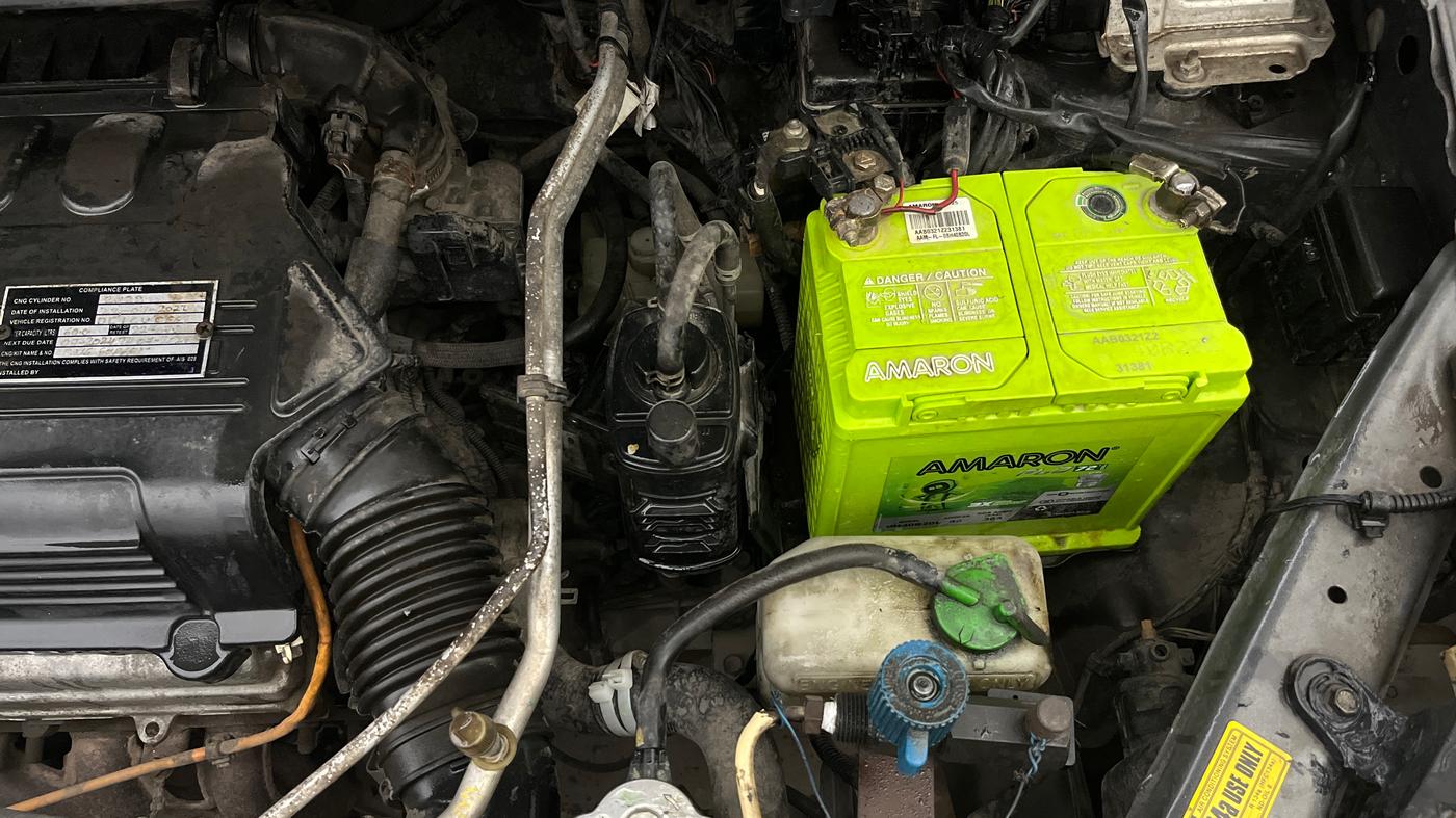 2016 Maruti Wagon R 1.0 VXI AMT, CNG, Automatic, 74,439 km, Engine View - Left