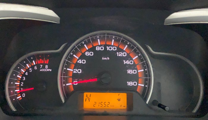 2017 Maruti Alto K10 VXI AMT, Petrol, Automatic, 21,552 km, Odometer Image