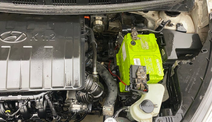 2014 Hyundai Xcent SX 1.2 (O), Petrol, Manual, 1,04,349 km, Engine View - Left