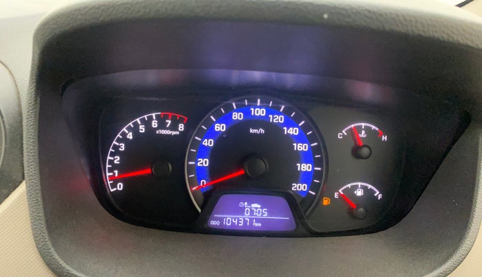 2014 Hyundai Xcent SX 1.2 (O), Petrol, Manual, 1,04,349 km, Odometer Image