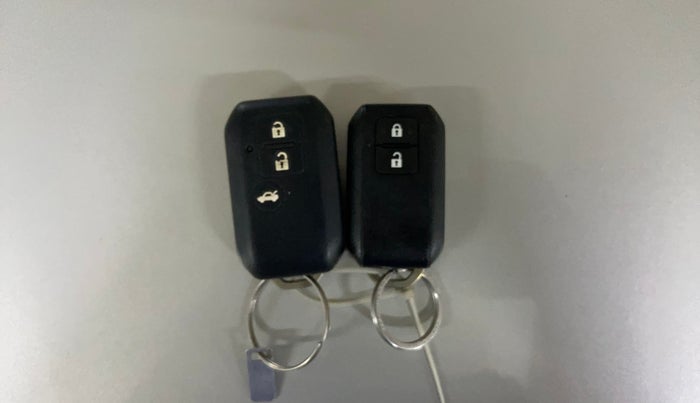 2020 Maruti Ertiga ZXI+ SHVS, Petrol, Manual, 46,413 km, Key Close Up