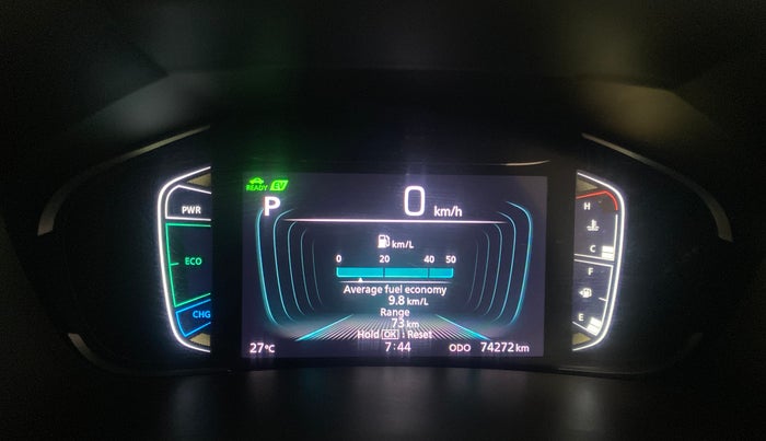 2023 Maruti Grand Vitara ALPHA PLUS HYBRID ECVT, Hybrid, Automatic, 74,240 km, Odometer Image