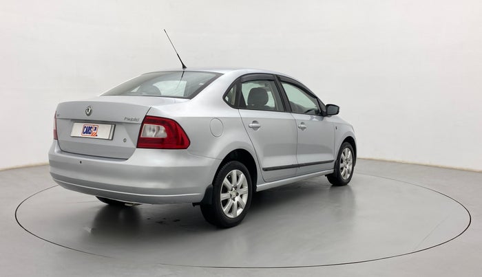 2012 Skoda Rapid AMBITION 1.6 TDI CR MT, Diesel, Manual, 51,118 km, Right Back Diagonal