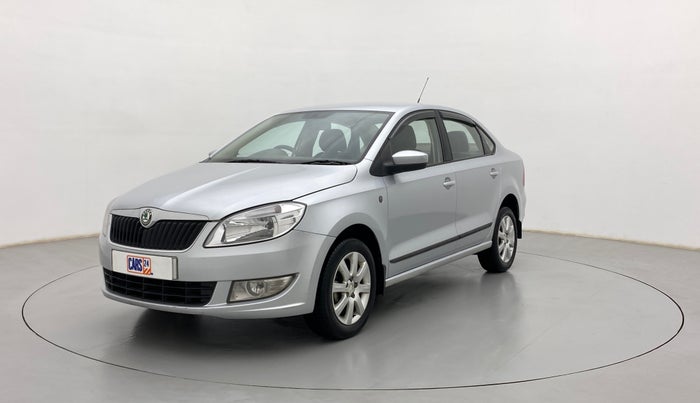 2012 Skoda Rapid AMBITION 1.6 TDI CR MT, Diesel, Manual, 51,118 km, Left Front Diagonal