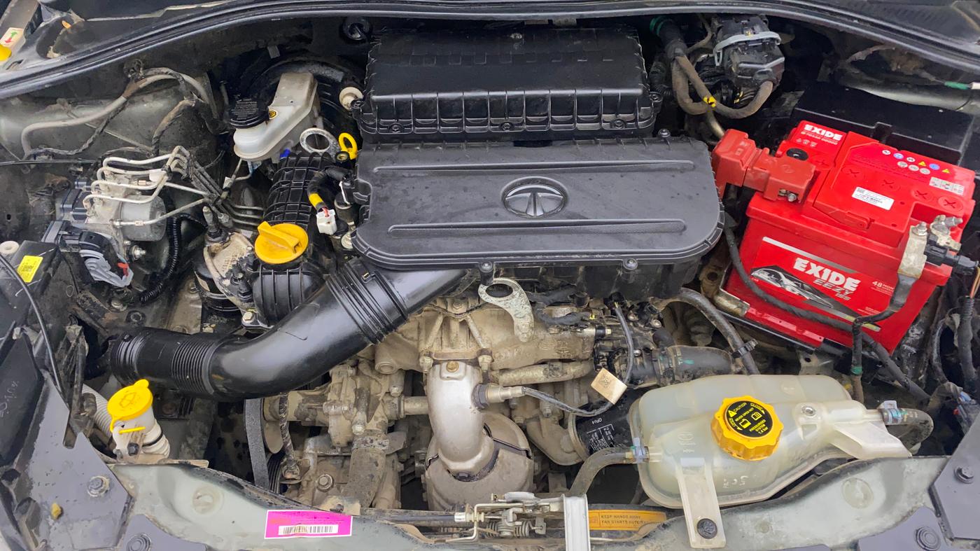 2022 Tata TIAGO NRG XZ AMT, Petrol, Automatic, 14,423 km, Engine View