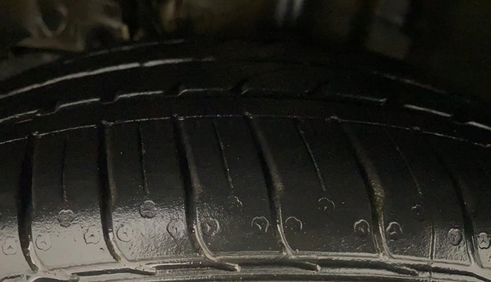 2022 Tata TIAGO NRG XZ AMT, Petrol, Automatic, 14,344 km, Left Front Tyre Tread