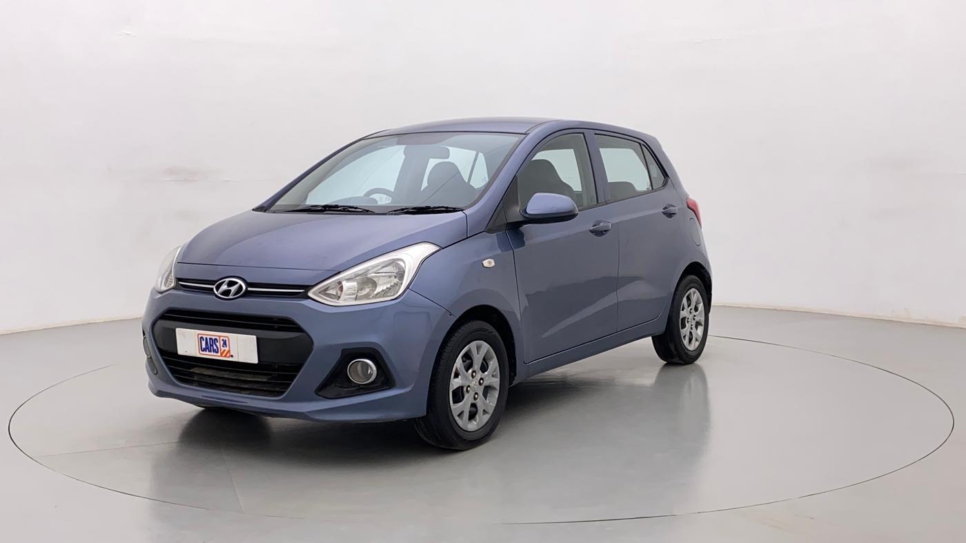 2013 Hyundai Grand i10 MAGNA 1.1 CRDI, Diesel, Manual, 81,852 km, Left Front Diagonal