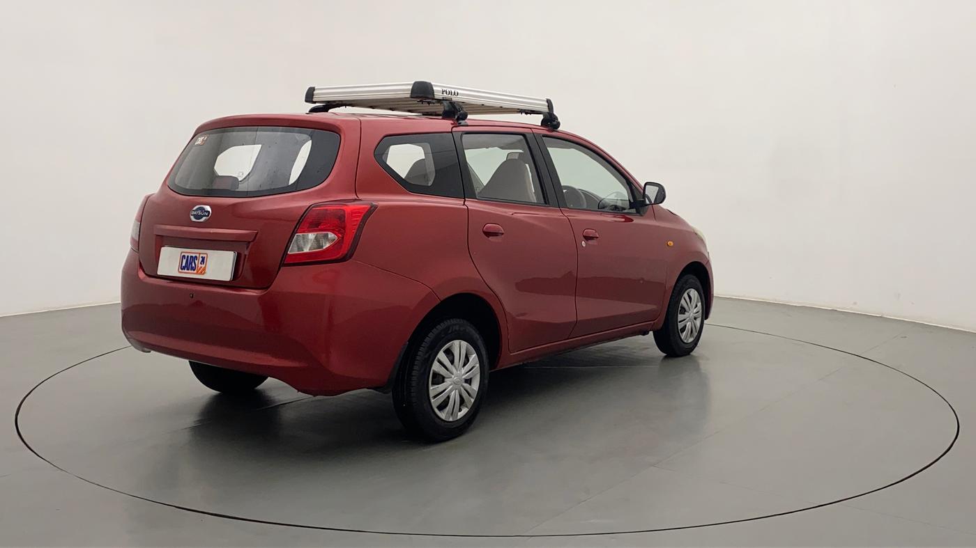 2015 Datsun Go Plus T, Petrol, Manual, 46,196 km, Right Back Diagonal