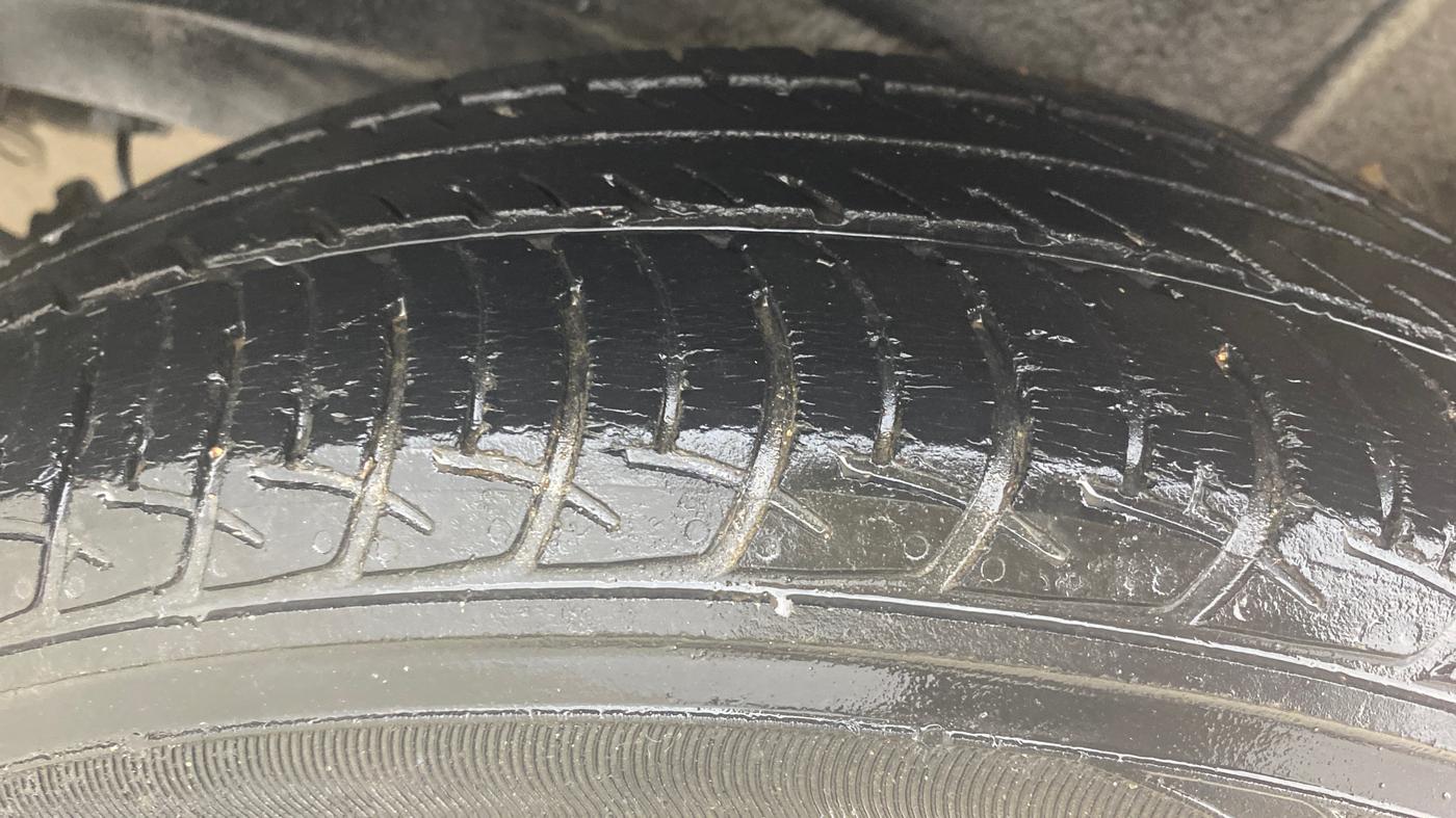 2019 Maruti New Wagon-R VXI 1.2, Petrol, Manual, 46,641 km, Left Rear Tyre Tread