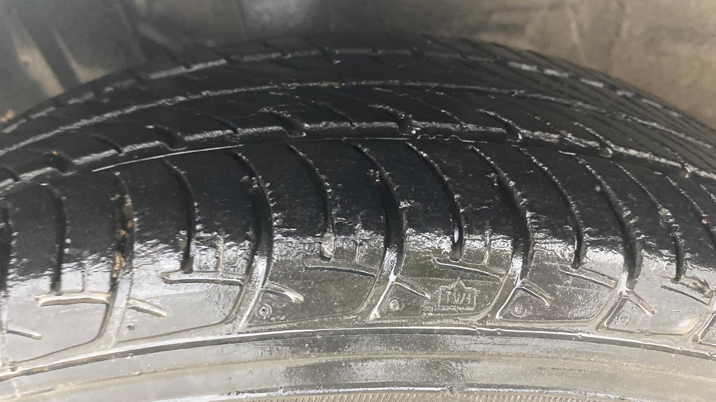 2019 Maruti New Wagon-R VXI 1.2, Petrol, Manual, 46,641 km, Left Front Tyre Tread