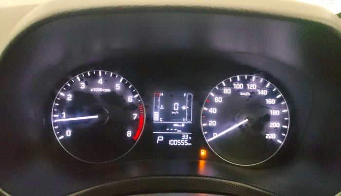 2019 Hyundai Creta SX AT 1.6 PETROL, Petrol, Automatic, 1,00,514 km, Odometer Image