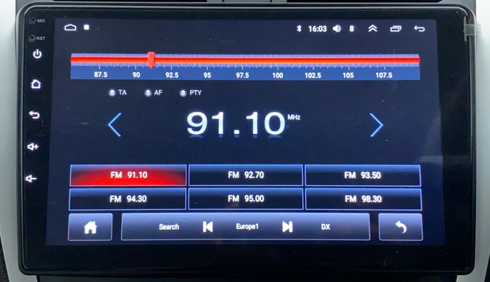 2015 Maruti Celerio VXI, Petrol, Manual, 59,166 km, Infotainment System
