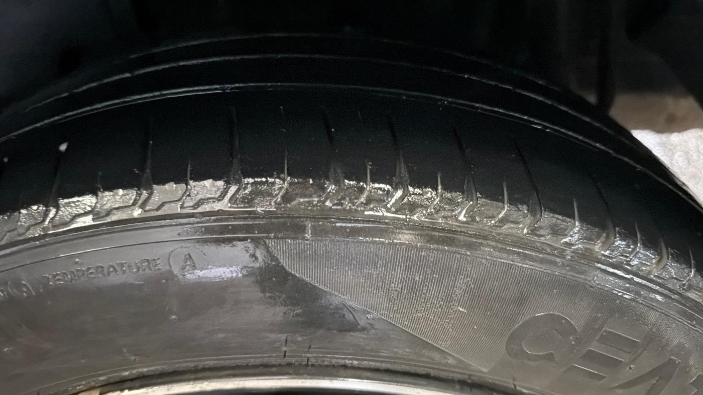 2018 Tata TIGOR XZ PLUS PETROL, Petrol, Manual, 51,742 km, Left Rear Tyre Tread
