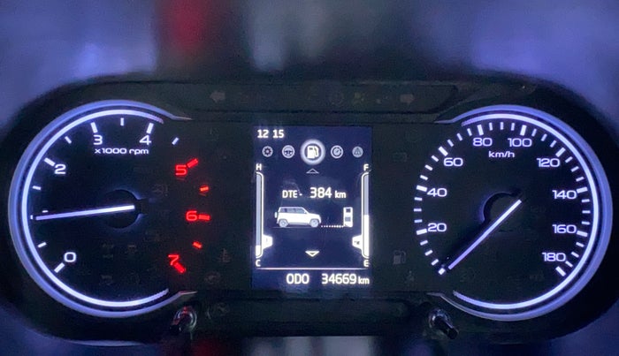 2022 Mahindra BOLERO NEO N 10 (O), Diesel, Manual, 34,643 km, Odometer Image