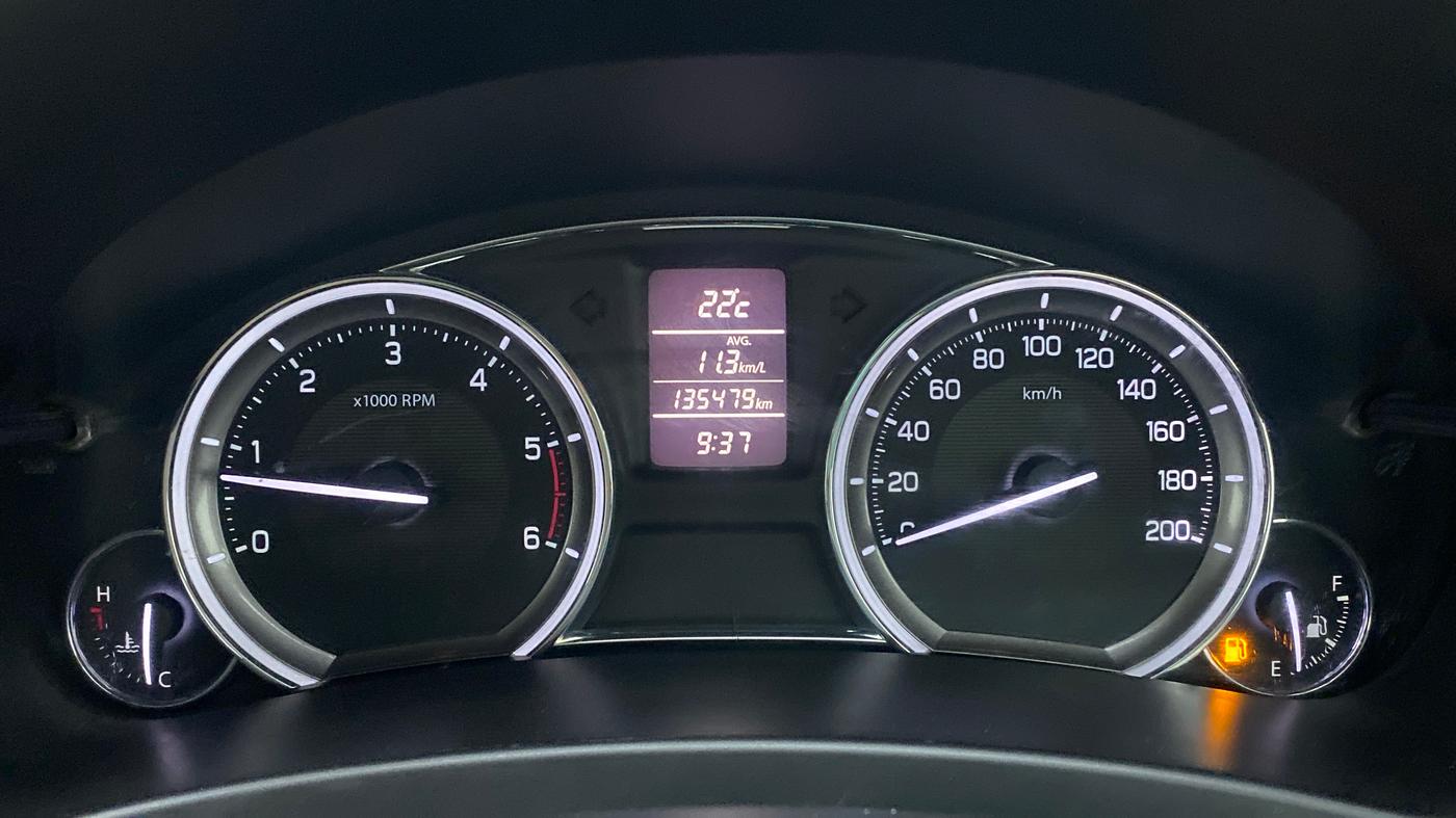 2014 Maruti Ciaz VDI PLUS, Diesel, Manual, 1,35,606 km, Odometer Image