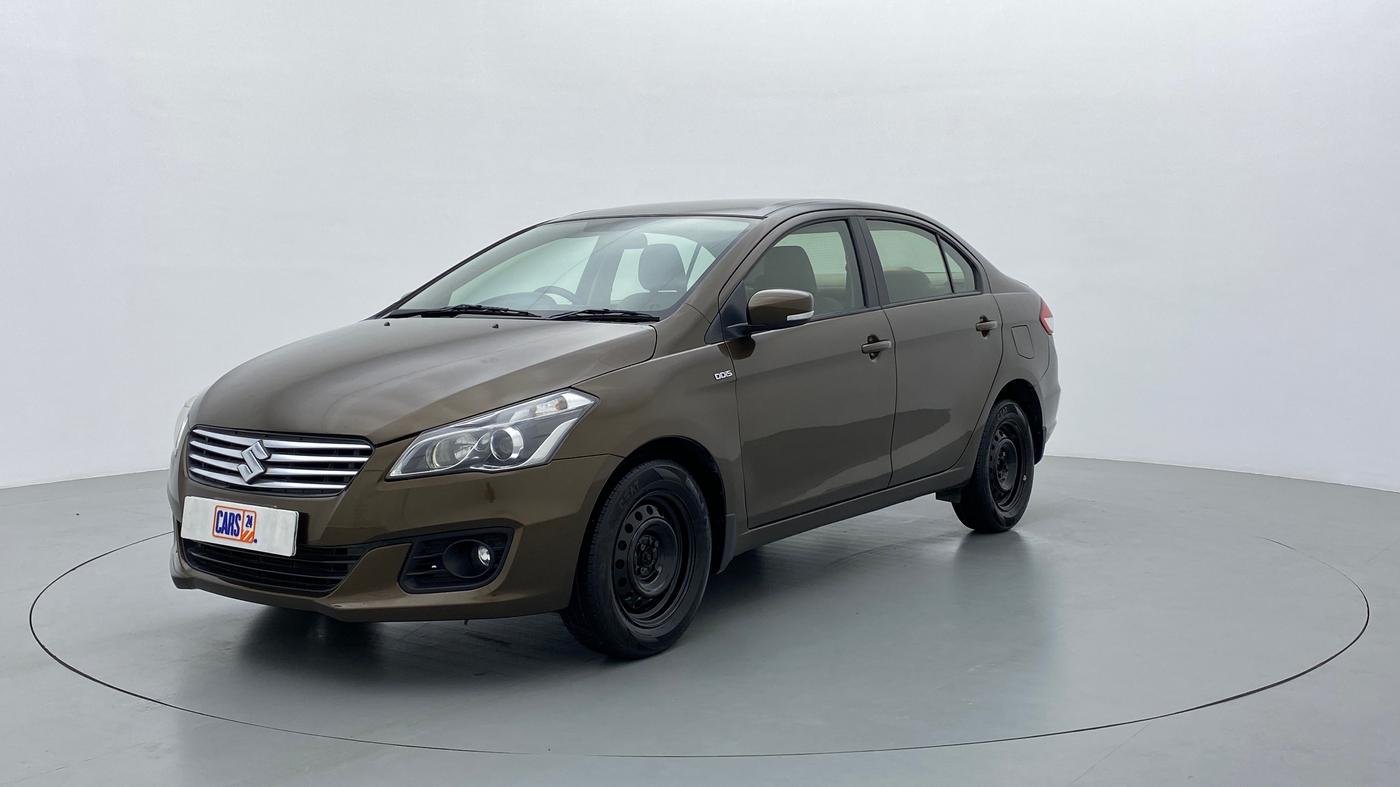 2014 Maruti Ciaz VDI PLUS, Diesel, Manual, 1,35,606 km, Left Front Diagonal