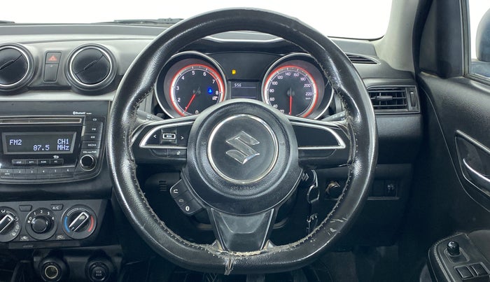 2018 Maruti Swift VXI, Petrol, Manual, 90,371 km, Steering Wheel Close Up