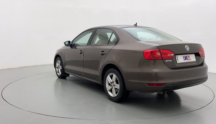 2012 Volkswagen Jetta TRENDLINE 1.4 TSI MT, Petrol, Manual, 76,679 km, Left Back Diagonal