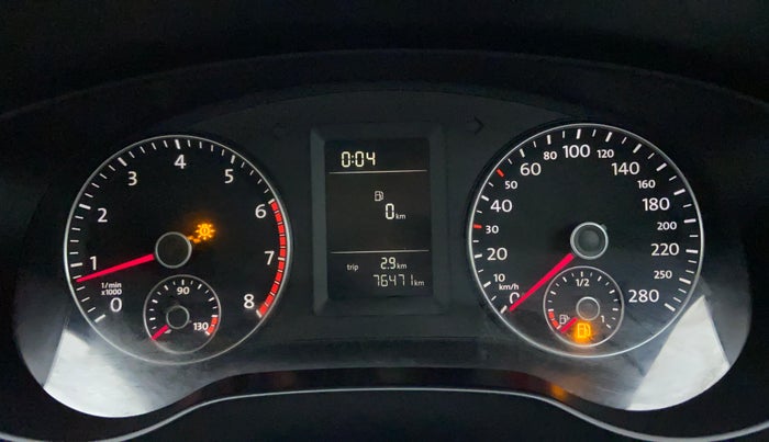 2012 Volkswagen Jetta TRENDLINE 1.4 TSI MT, Petrol, Manual, 76,679 km, Odometer Image