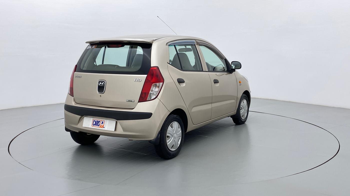2010 Hyundai i10 ERA 1.1 IRDE, Petrol, Manual, 60,512 km, Right Back Diagonal
