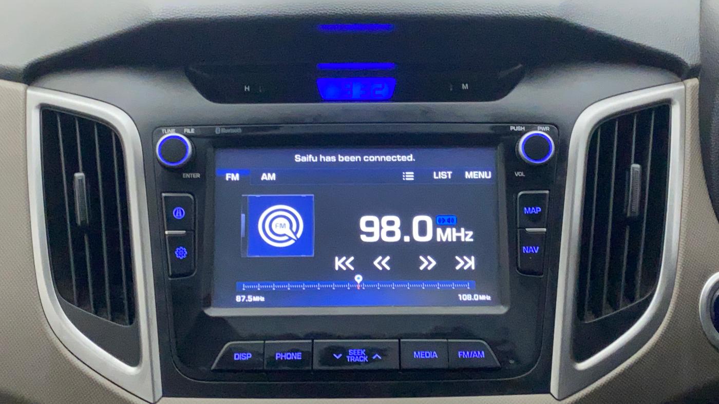 2017 Hyundai Creta SX PLUS AT 1.6 PETROL, Petrol, Automatic, 45,452 km, Infotainment System