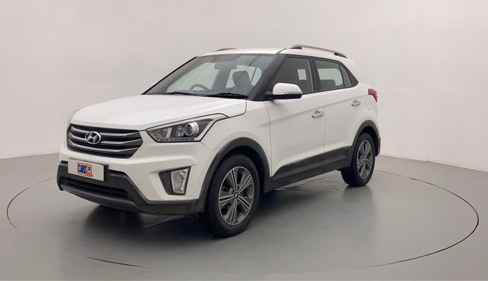2017 Hyundai Creta SX PLUS AT 1.6 PETROL, Petrol, Automatic, 45,452 km, Left Front Diagonal