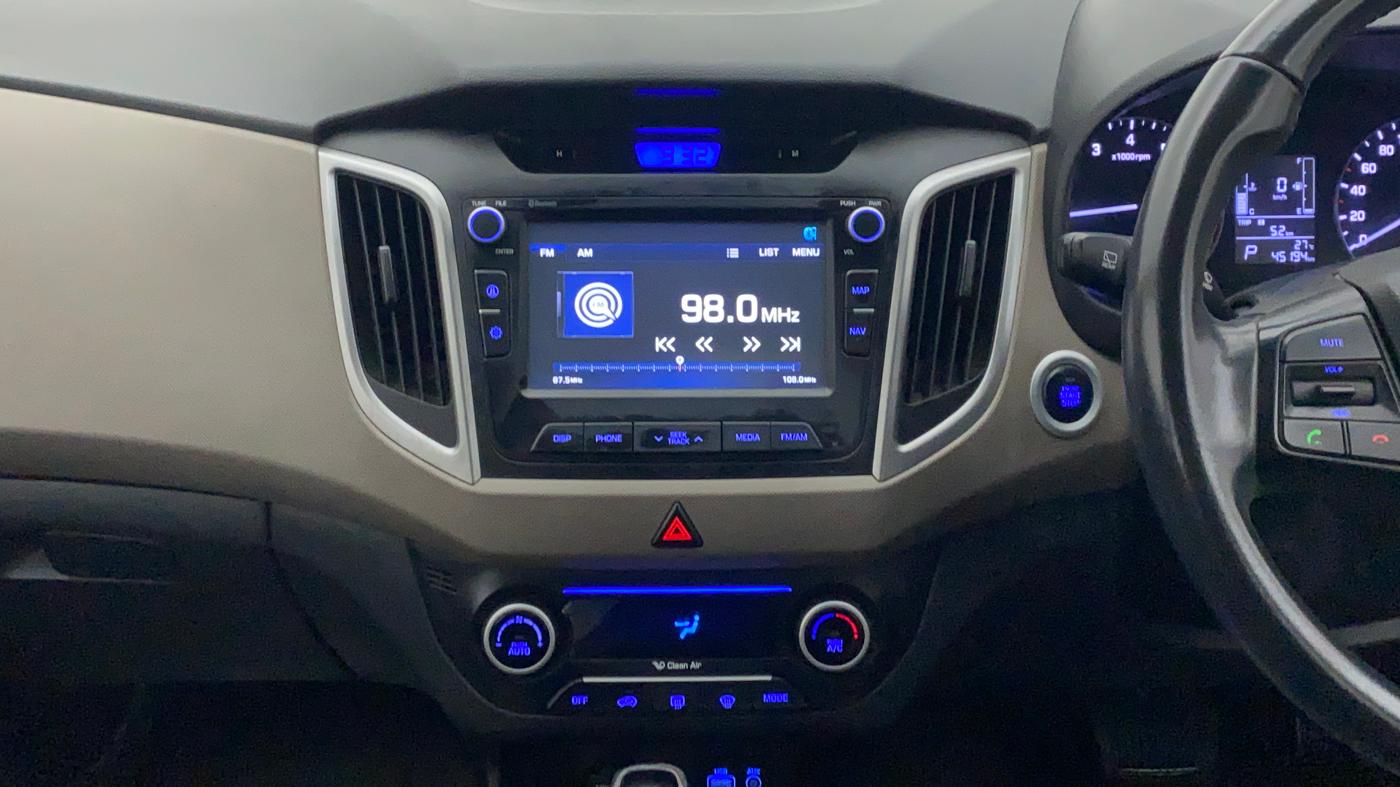 2017 Hyundai Creta SX PLUS AT 1.6 PETROL, Petrol, Automatic, 45,452 km, Air Conditioner
