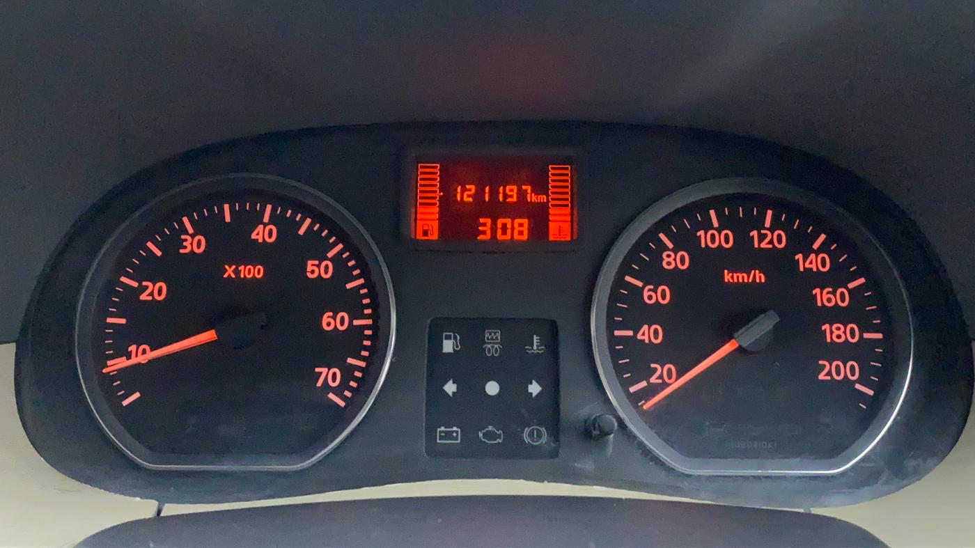 2015 Nissan Terrano XL OPT 85 PS, Diesel, Manual, 1,21,197 km, Odometer View