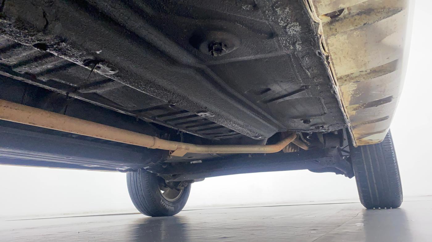 2015 Nissan Terrano XL OPT 85 PS, Diesel, Manual, 1,21,197 km, Front left underbody view