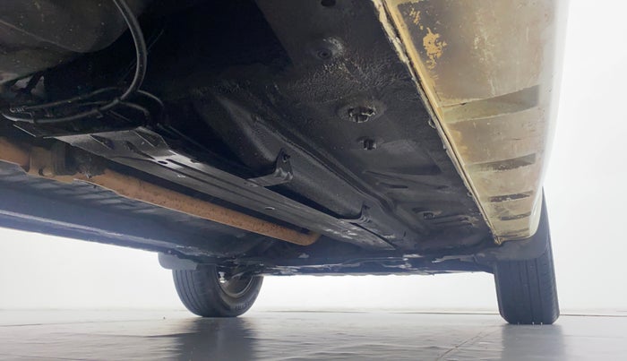 2015 Nissan Terrano XL OPT 85 PS, Diesel, Manual, 1,21,197 km, Rear right underbody view