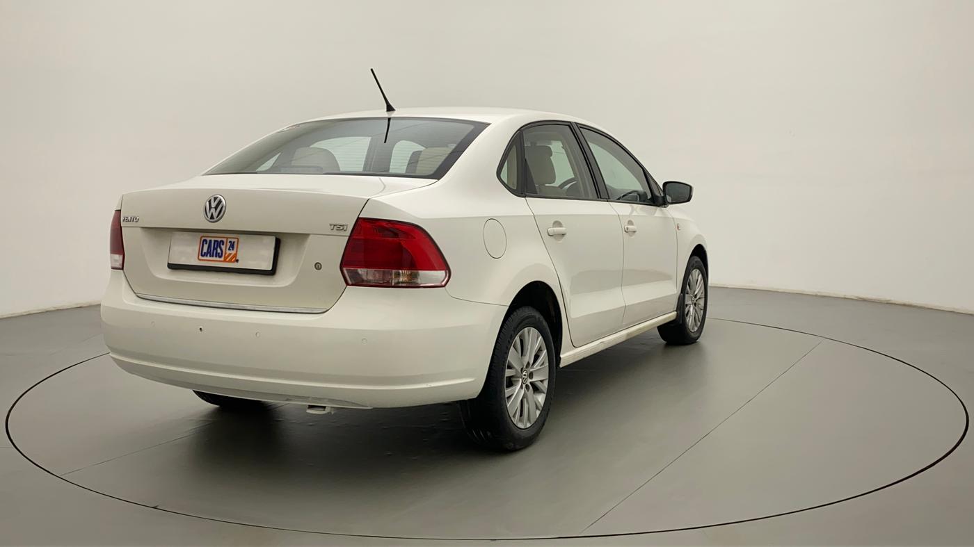 2015 Volkswagen Vento HIGHLINE PETROL AT, Petrol, Automatic, 53,803 km, Right Back Diagonal
