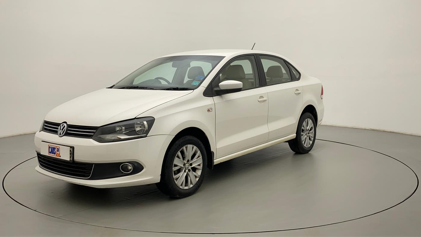 2015 Volkswagen Vento HIGHLINE PETROL AT, Petrol, Automatic, 53,803 km, Left Front Diagonal