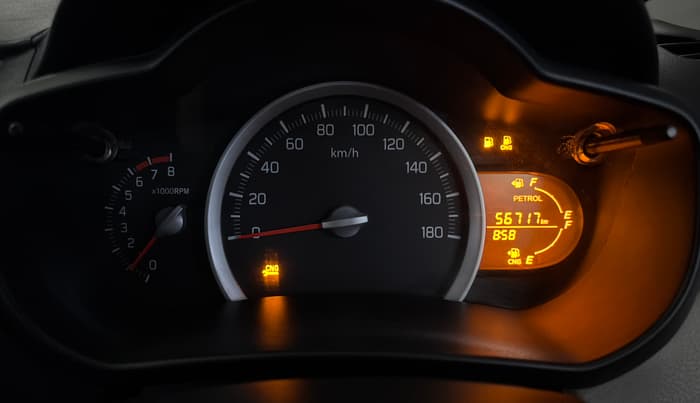 2019 Maruti Celerio VXI CNG, CNG, Manual, 56,706 km, Odometer Image