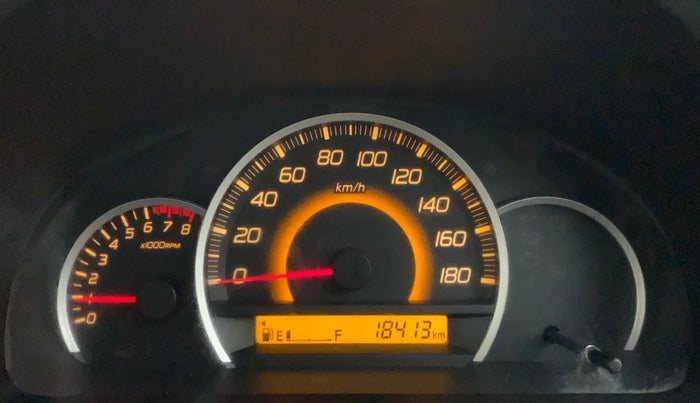 2015 Maruti Wagon R 1.0 VXI, Petrol, Manual, 18,513 km, Odometer Image