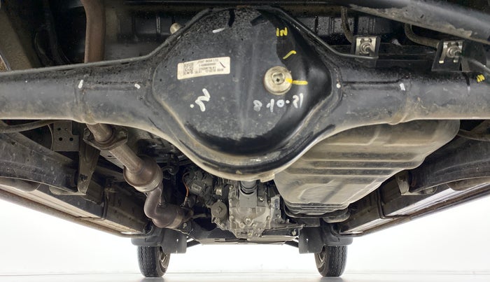2021 Maruti Eeco 5 STR WITH AC PLUSHTR, Petrol, Manual, 5,625 km, Rear Underbody