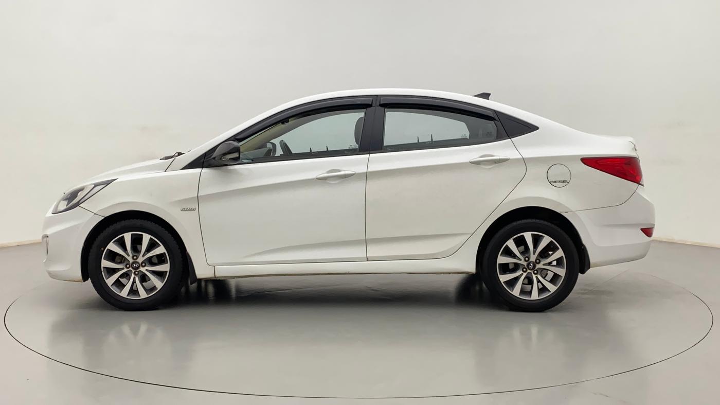 2015 Hyundai Verna FLUIDIC 1.6 CRDI SX AT, Diesel, Automatic, 94,546 km, Left Side