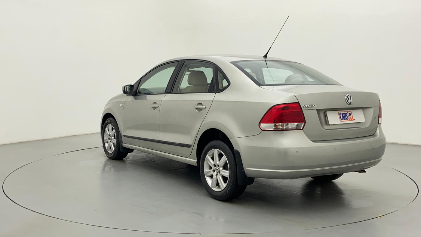 2014 Volkswagen Vento COMFORTLINE MT PETROL, Petrol, Manual, 58,108 km, Left Back Diagonal