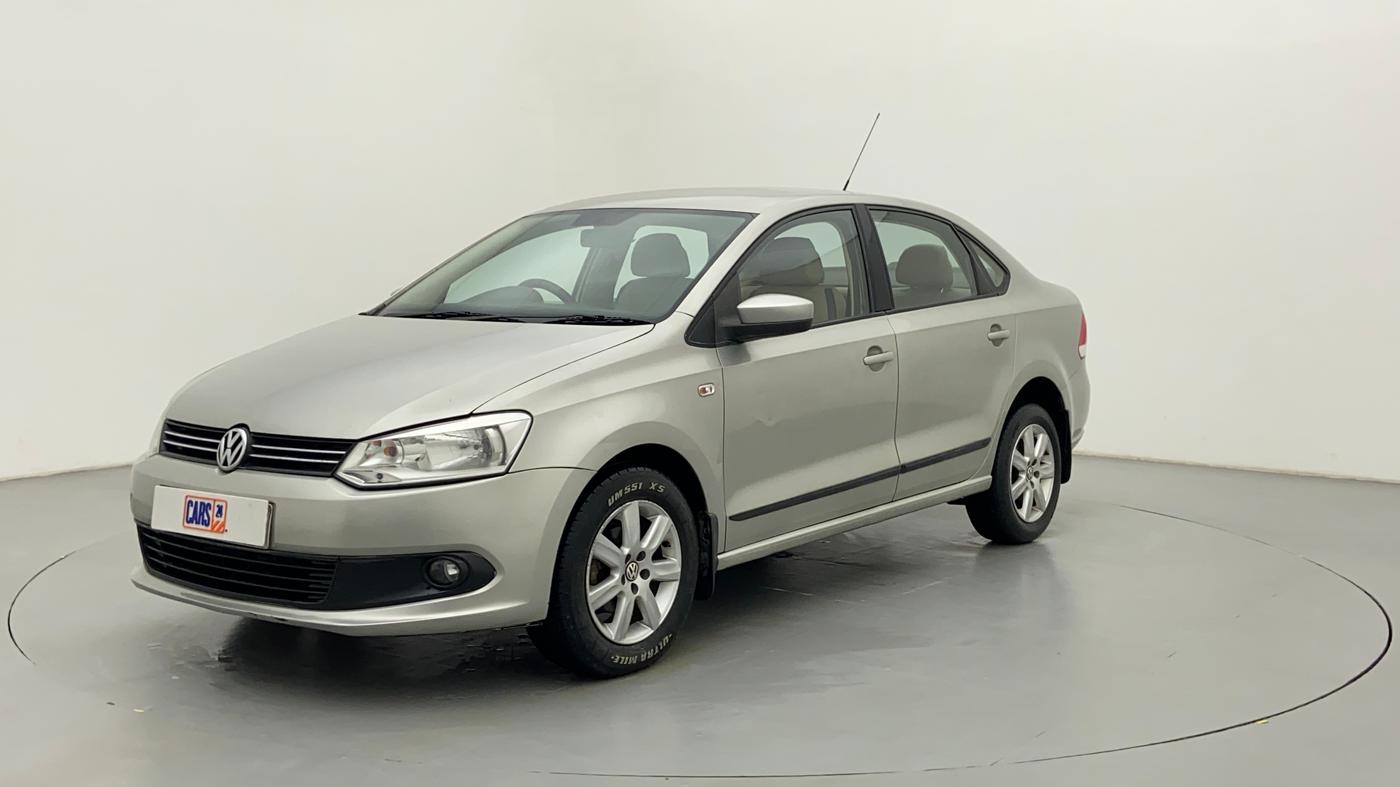 2014 Volkswagen Vento COMFORTLINE MT PETROL, Petrol, Manual, 58,108 km, Left Front Diagonal