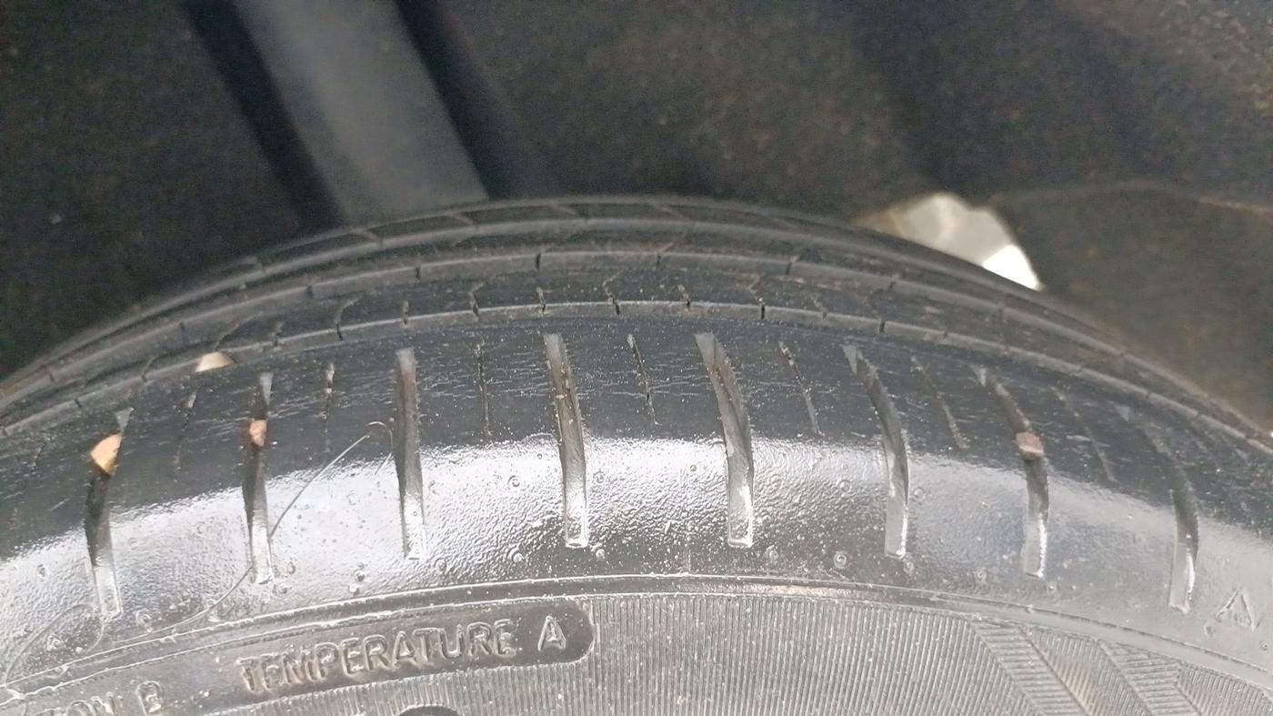 2019 Maruti Baleno DELTA PETROL 1.2, Petrol, Manual, 57,584 km, Left Rear Tyre Tread