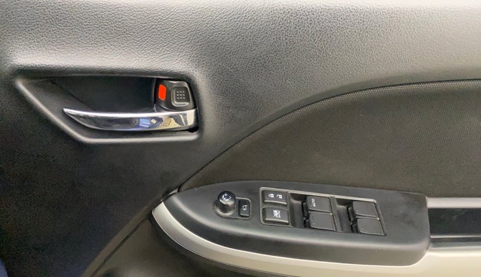 2018 Maruti Baleno ALPHA CVT PETROL 1.2, Petrol, Automatic, 50,706 km, Driver Side Door Panels Control