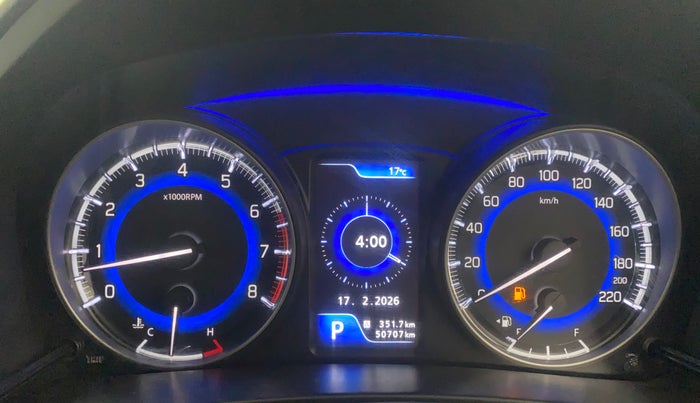 2018 Maruti Baleno ALPHA CVT PETROL 1.2, Petrol, Automatic, 50,706 km, Odometer Image