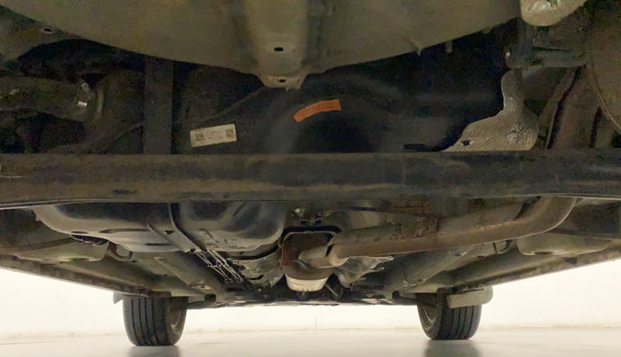 2021 Mahindra XUV300 W8 (O) 1.2 PETROL AMT, Petrol, Automatic, 9,759 km, Rear Underbody
