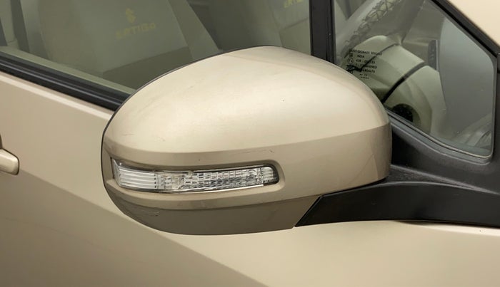 2012 Maruti Ertiga ZXI, Petrol, Manual, 42,509 km, Right rear-view mirror - Minor scratches