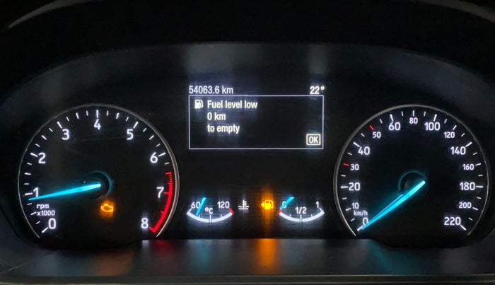 2019 Ford Ecosport TITANIUM 1.5L PETROL, CNG, Manual, 54,120 km, Odometer Image