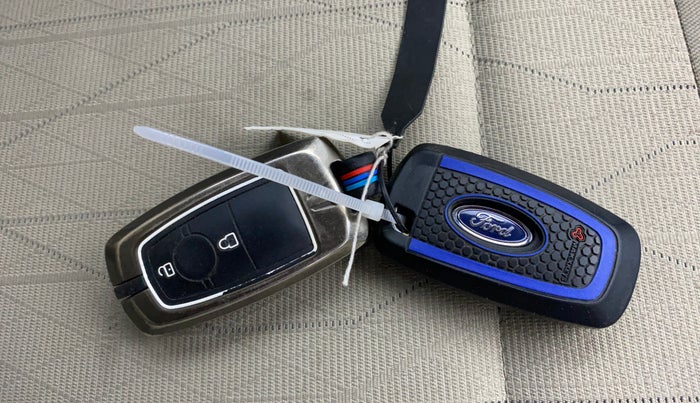 2019 Ford Ecosport TITANIUM 1.5L PETROL, CNG, Manual, 54,120 km, Key Close Up