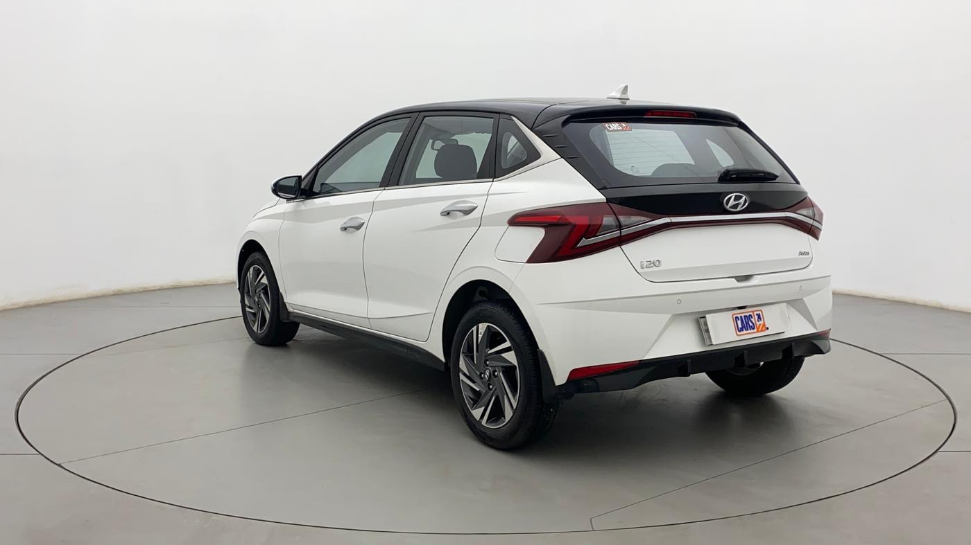 2022 Hyundai NEW I20 ASTA (O) 1.2 AT DUAL TONE, Petrol, Automatic, 3,827 km, Left Back Diagonal